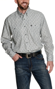 george strait white dress shirt