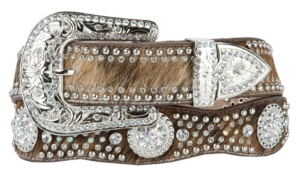 ladies western belts with bling