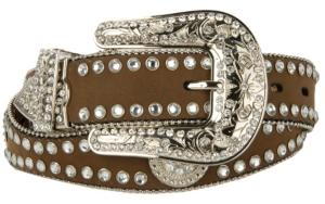 ladies western belts with bling