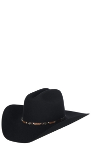resistol 20x black gold open crown