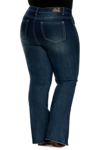 plus size western jeans