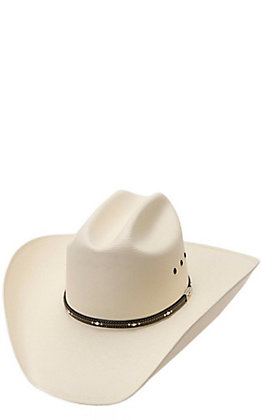Resistol Mens George Strait Kingman 10X Straw Cowboy Hat
