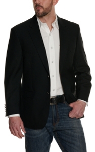 mens black sport coat with jeans