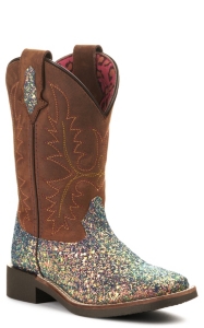 girls leather western boots
