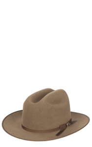 tan stetson cowboy hat