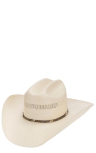 longshot 10x vented straw cowboy hat