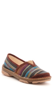 serape slip on shoes