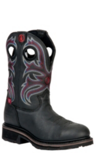 tony lama black work boots