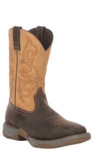 tony lama steel toe cowboy boots