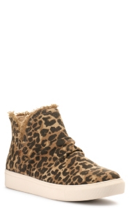 leopard print high top sneakers
