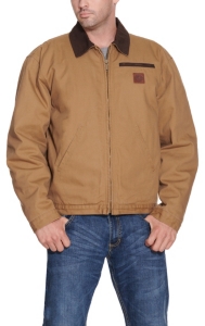 tan work jacket