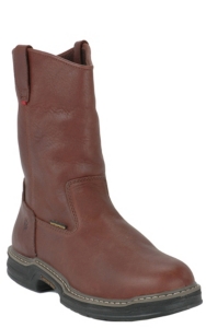 wolverine men's buccaneer waterproof wellington work boot