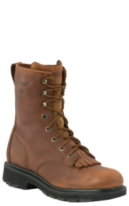 wolverine lace up work boots