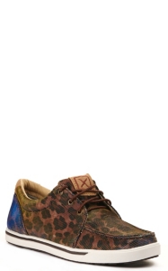 leopard print twisted x shoes